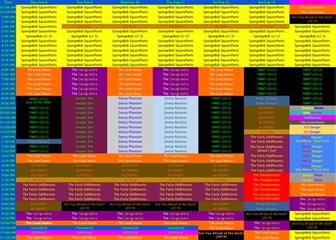 nicktoons schedule 2021|nickelodeon schedule 2021.